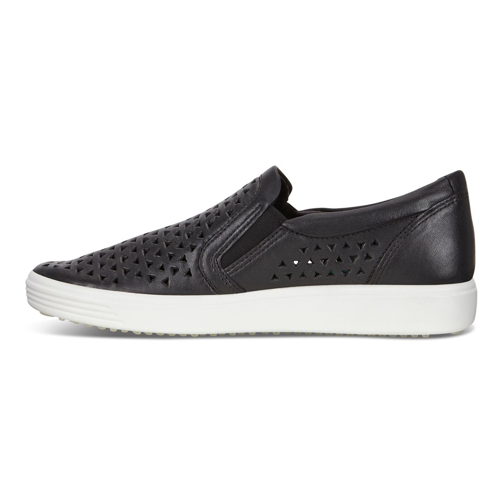 Slip On Mujer - ECCO Soft 7 Sneakers - Negros - ZGE892605